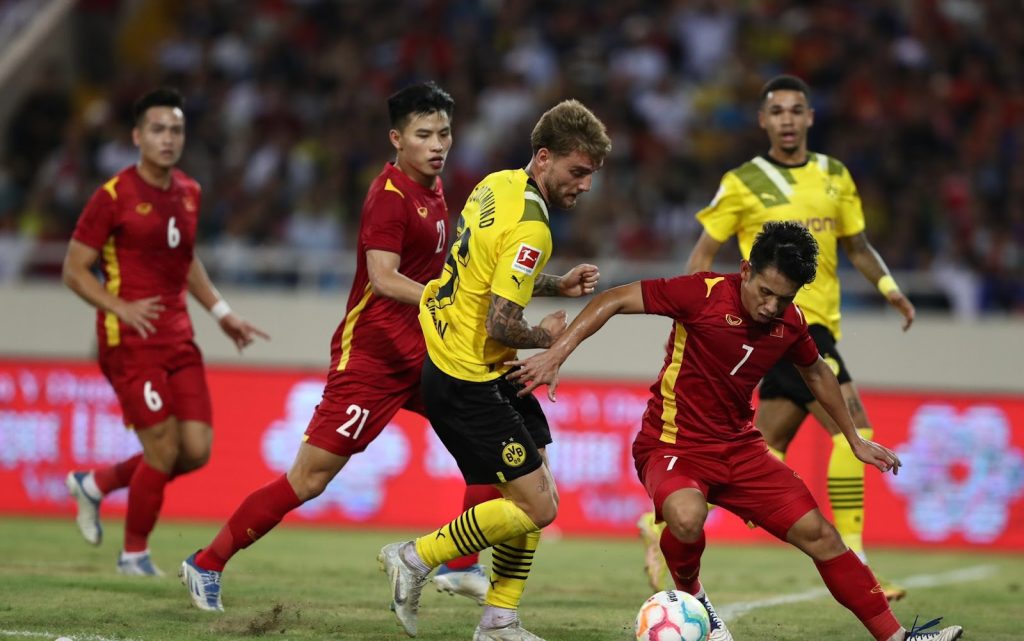 Trận giao hữu bóng đá Việt Nam vs Mỹ